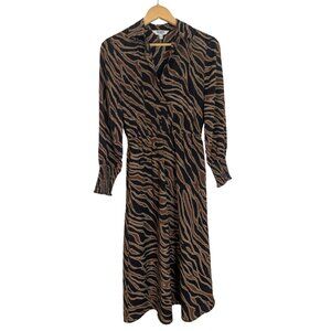 BB Dakota Steve Madden Picnic Ready Recycled Maxi Dress | Animal Print | Small